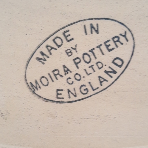 Moira Pottery Co. Ltd. Dining Vintage Oval Bread Plate Moira